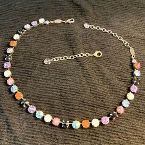 Sabika Jeweled Necklace with extender